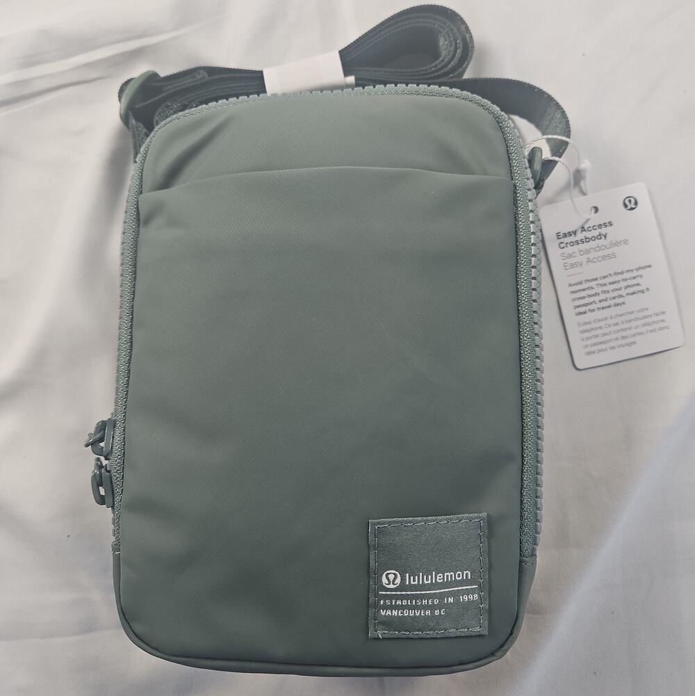 LULULEMON Easy Access Crossbody Bag 1.5l In Green NWT